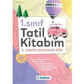 1. Sınıf Tatil Kitabım Tudem Yayınları