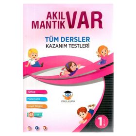 1. Sınıf Tüm Dersler Akıl Var Mantık Var Kazanım Testleri-Zeka Küpü Yayınları