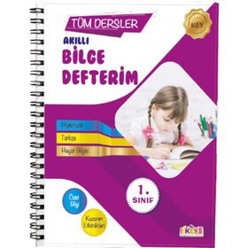 1. Sınıf Tüm Dersler Akıllı Bilge Defterim KEY Yayınları