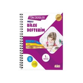 1. Sınıf Tüm Dersler Akıllı Bilge Defterim KEY Yayınları