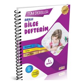1. Sınıf Tüm Dersler Akıllı Bilge Defterim KEY Yayınları