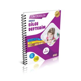 1. Sınıf Tüm Dersler Akıllı Bilge Defterim KEY Yayınları