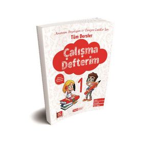 1. Sınıf Tüm Dersler Çalışma Defterim Kırmızı Beyaz Yayınları