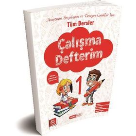 1. Sınıf Tüm Dersler Çalışma Defterim Kırmızı Beyaz Yayınları