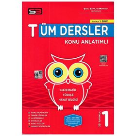 1. Sınıf Tüm Dersler Konu Ankatımlı Sbm Soru Bankası Merkezi Yayınları