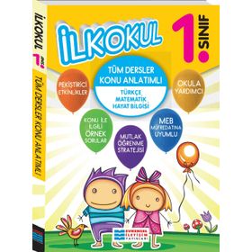 1. Sınıf Tüm Dersler Konu Anlatımlı / Kollektif / Evrensel İletişim Yayınları