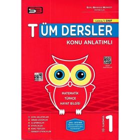 1. Sınıf Tüm Dersler Konu Anlatımlı-SBM Yayınları