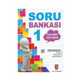 1. Sınıf Tüm Dersler Soru Bankası Çalışma Defterim Tay Yayınları