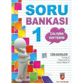1. Sınıf Tüm Dersler Soru Bankası Çalışma Defterim Tay Yayınları