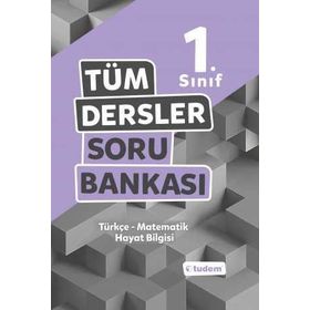 1.Sınıf Tüm Dersler Soru Bankası Tudem Yayınları