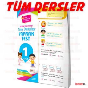 1.Sınıf Tüm Dersler Soru Bankası Yaprak Test Element
