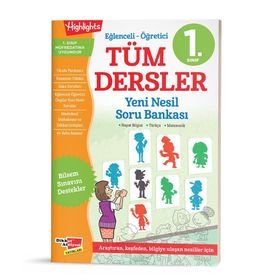 1. Sınıf Tüm Dersler Yeni Nesil Soru Bankası-Dikkat Atölyesi Yayınları