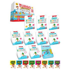 1. Sınıf Turbo Okuma Yazma Seti-Model Yayınları