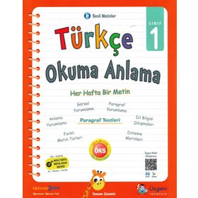1. Sınıf Türkçe Okuma Anlama-Üçgen Yayıncılık