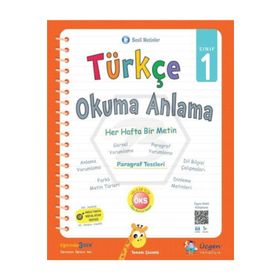 1. Sınıf Türkçe Okuma Anlama-Üçgen Yayıncılık