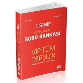 1. Sınıf VIP Tüm Dersler Etkinliklerle Soru Bankası Editör Yayınları