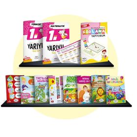 1. Sınıf Yarıyıl Tatil Kitabı - Öğretmen Evde Yayınları