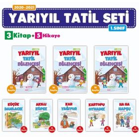 1.Sınıf Yarıyıl Tatil Seti-Mavi Deniz Yayınları