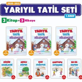 1.Sınıf Yarıyıl Tatil Seti-Mavi Deniz Yayınları