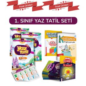 1. Sınıf Yaz Tatil Seti Öğretmen Evde Yayınları