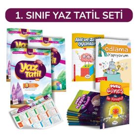 1. Sınıf Yaz Tatil Seti Öğretmen Evde Yayınları