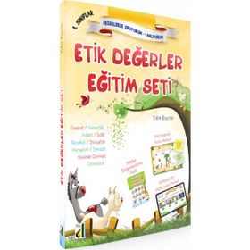 1.Sınıflar Etik Değerler Eğitim Seti-10 Kitap Takım - Kolektif