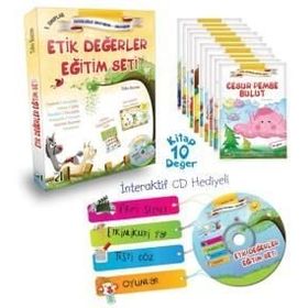 1. Sınıflar Etik Değerler Eğitim Seti 10 Kitap+Hds+Cd - Tuba Bozcan