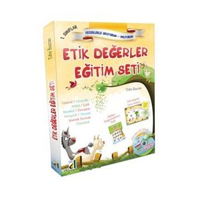 1. Sınıflar Etik Değerler Eğitim Seti 10 Kitap+Hds+Cd - Tuba Bozcan