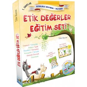 1. Sınıflar Etik Değerler Eğitim Seti 10 Kitap+Hds+Cd - Tuba Bozcan