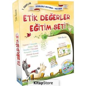 1. Sınıflar Etik Değerler Eğitim Seti 10 Kitap+Hds+Cd - Tuba Bozcan