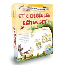 1. Sınıflar Etik Değerler Eğitim Seti 10 Kitap+Hds+Cd - Tuba Bozcan