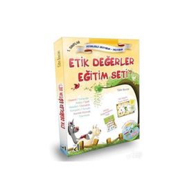 1. Sınıflar Etik Değerler Eğitim Seti 10 Kitap+Hds+Cd - Tuba Bozcan