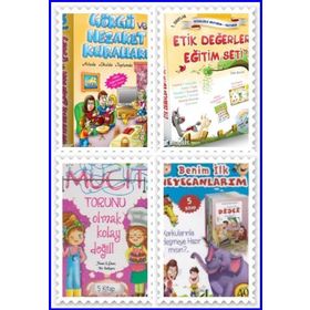 1. Sınıflar Etik Değerler Eğitim Seti 10 Kitap+Hds+Cd - Tuba Bozcan