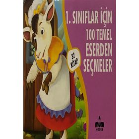 1. Sınıflar İçin 100 Temel Eserden Seçmeler 32 Kitap Kutulu - Kolektif