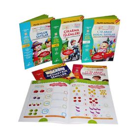 1. Sınıflar İçin 6 Kitap Pratik Matematik Serisi