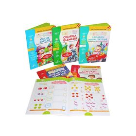 1. Sınıflar İçin 6 Kitap Pratik Matematik Serisi