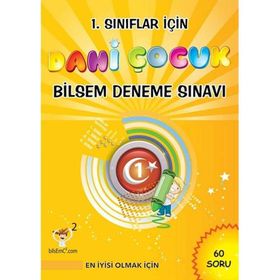 1. Sınıflar İçin Dahi Çocuk Bilsem Deneme Sınavı - kollektif