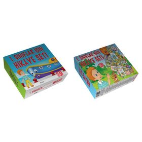 1. Sınıflar İçin Hikayelerle Pudino Eğitim Seti-Damla Yayınevi