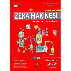 1. ve 2. Sınıf Zeka Makinesi Serbest Etkinlik Kitabı-Sbm Yayınları