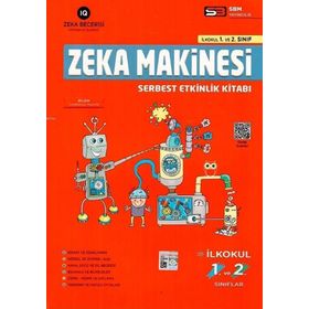 1. ve 2. Sınıf Zeka Makinesi Serbest Etkinlik Kitabı-Sbm Yayınları