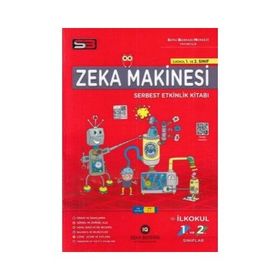 1. ve 2. Sınıf Zeka Makinesi Serbest Etkinlik Kitabı-Sbm Yayınları