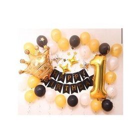 1 Yaş Happy Birthday Doğum Günü Balon Seti