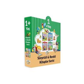 1+ Yaş Sürprizli - Renki Kitaplar Serisi - 4 Kitap Takım - 0-6 Yaş Yayınları