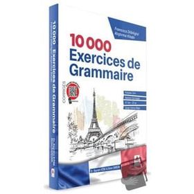 10 000 Exercices de Grammaire Fransızca Dilbilgisi Alıştırma Kitabı - Delta Kültür Yayınevi