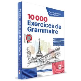 10 000 Exercices de Grammaire Fransızca Dilbilgisi Alıştırma Kitabı - Delta Kültür Yayınevi