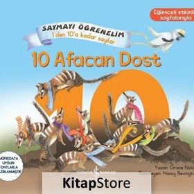 10 Afacan Dost / Saymayı Öğrenelim 1'den 10'a Kadar Sayılar - Grace Nolan