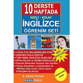 10 Derste 10 Haftada Hızlı - Kolay İngilizce Öğrenim Seti - Bekir Orhan Doğan