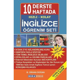 10 Derste 10 Haftada Hızlı - Kolay İngilizce Öğrenim Seti - Bekir Orhan Doğan