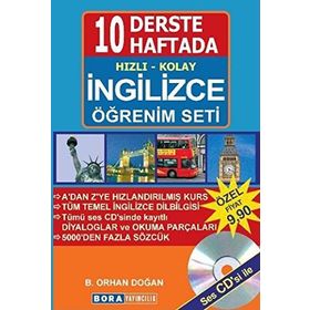 10 Derste 10 Haftada Hızlı - Kolay İngilizce Öğrenim Seti - Bekir Orhan Doğan