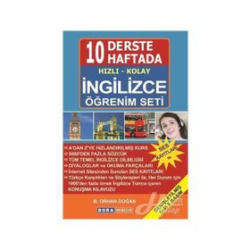 10 Derste 10 Haftada Hızlı - Kolay İngilizce Öğrenim Seti - Bekir Orhan Doğan